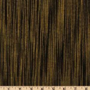   Woven Cotton Black/Yellow Fabric By The Yard Arts, Crafts & Sewing