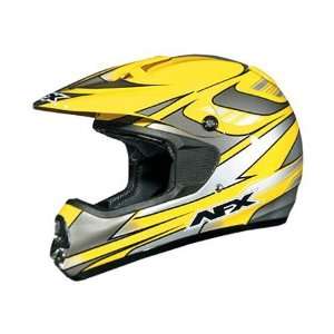  AFX FX 87 Off Road Full Face Helmet X Large  Yellow Automotive