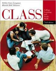 CLASS College Learning and Study Skills, (053462152X), Debbie G 