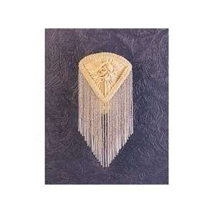  Meyda 15107 Pontiff Fabric & Fringe Night Light