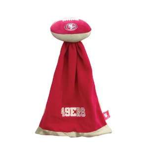San Francisco 49ers Plush NFL Football with Attached Security Blanket 
