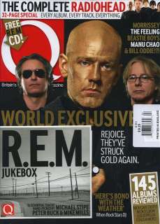 Magazine 4/08 music RADIOHEAD MICHAEL STIPE R.E.M.  