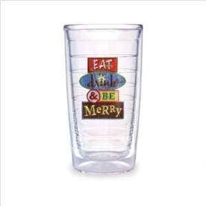  Drink and Be Merry 16 oz. Tumbler (Set of 2) Kitchen 