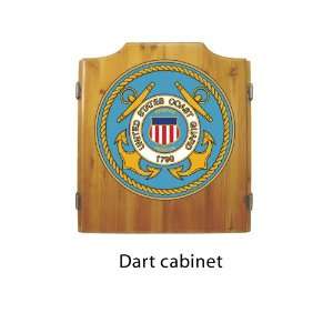 United States Coast Guard Dart Cabinet