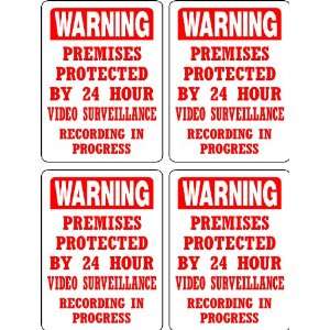  4   VIDEO SECURITY SIGNS 652 