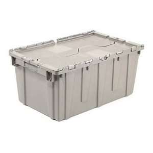   Container With Hinged Lid 21 7/8x15 1/4x17 1/4 Gray