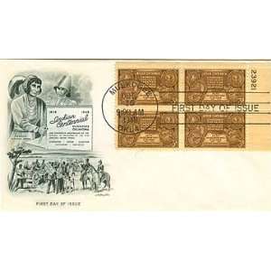  States First Day Cover Oklahoma Arrival of the Five Civilized Tribes 