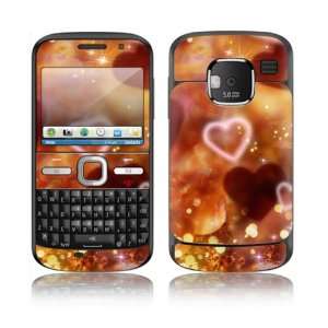 Love Love Love Design Decorative Skin Cover Decal Sticker for Nokia E5 