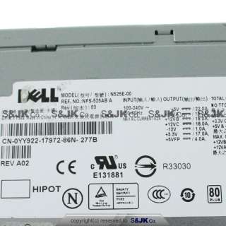 Genuine Dell XPS 730 730x 1000W Power Supply H1000E 01 U662D 0U662D 