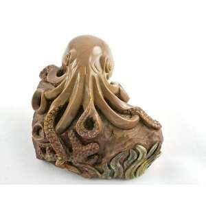  Sea life Octopus Carving in Opal from Oregon One of a kind 