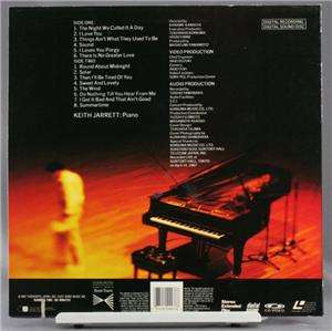 Laser Disc Solo Tribute Keith Jarrett 100th Japan Show  