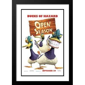  Open Season 32x45 Framed and Double Matted Movie Poster 
