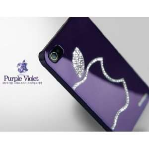  New Luxury Purple Bling Crystal Diamond Case Cover for 
