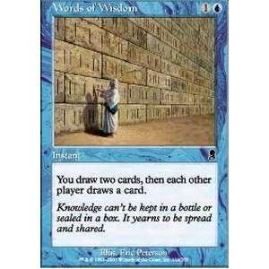  Magic the Gathering   Words of Wisdom   Odyssey   Foil 