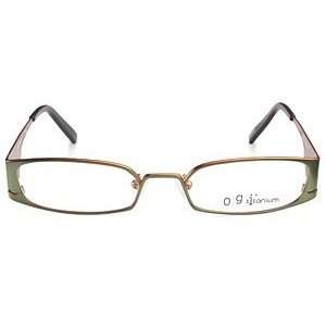  OGI Titanium 5028 651 Green Orange Eyeglasses Health 