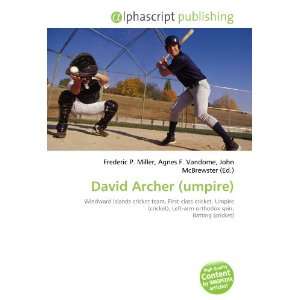  David Archer (umpire) (9786134204934) Books