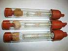 Lot of 3 Vintage Ideal E.R.S. Inc US 2 CC Syringe in tubes