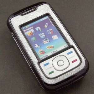   Glitter Snap on Case for Nokia 5300 XpressMusic Black 