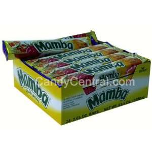 Mamba Fruit Chews (24 Ct) Grocery & Gourmet Food