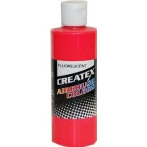 Createx 5408 GL 1 Gal. Createx Fluor Red Fluorescent Airbrush Color CR