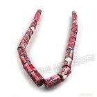 95x Red Pink Turquoise Loose Gemstone Charm Bead 110213  