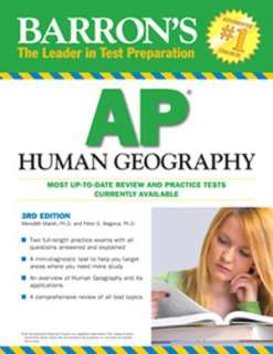   Barrons AP Human Geography by Meredith Marsh, Barron 