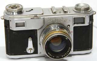 KIEV 2 SOVIET RARE Camera LAST TYPE #563088 with lens Jupiter 8 2/50mm 