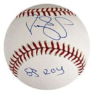 Autographed Darryl Strawberry Ball   w 83 ROY   Autographed Baseballs