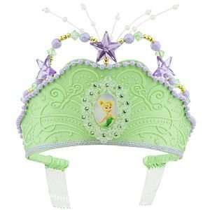  Disney Glitter Tinkerbell Fairy Crown for Girls Toys 