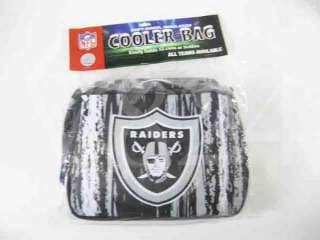 NFL Oakland RAIDERS Ice Chest Lunch Box Cooler Bag  