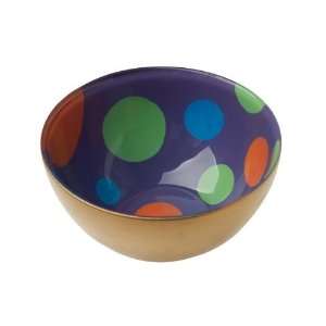  MoMo Panache 807286 Condi Bowls Gold with Purple inner and 