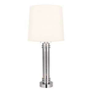  Sonneman 6110.13 Colonna Satin Nickel Table Lamp