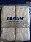 Pair Mens King Size Gildan Sport Crew Socks Shoe Size 12   16
