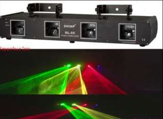 Red, green,yellow and purple Four Lens Light DJ Stage Lighting 370mW 