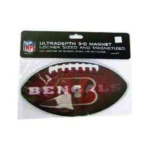  Cincinnati Bengals 3D Football Magnet Case Pack 12 Sports 