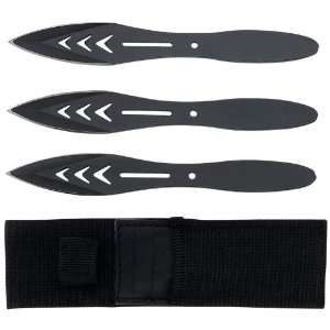   Quality 3Pc Throwing Set With Sheath By Maxam® 4pc Throwing Knife Set