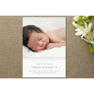  XOXO Birth Announcements