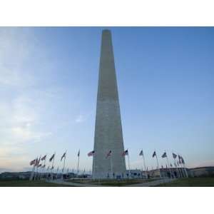  Washington Monument at Dusk, Washington D.C., USA 