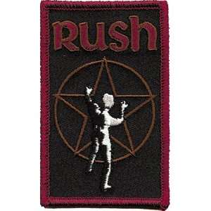  Rush Man W/ Star Rock Roll Music Band Embroidered Iron On 