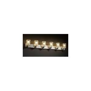 Justice Design Group GLA 8926 16 CLRT ABRS Modular Veneto Luce 6 Light 