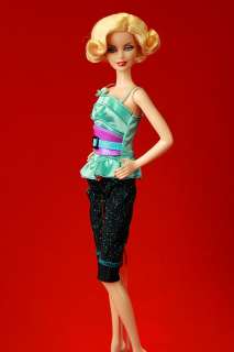 LD1285 Blue Black Designer Fashion Set Barbie FR G  