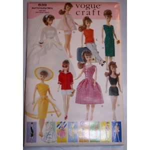  Vintage Vogue Doll Collection 639 Pattern 