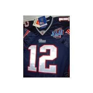 Tom Brady Superbowl XLII 42 Jersey 