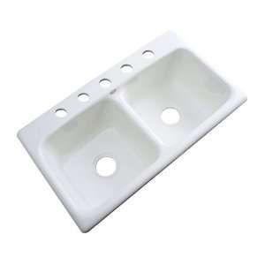   Double Basin Acrylic Topmount Kitchen Sink 64500