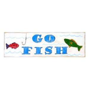  Go Fish Wall Plaque