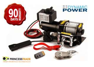 NEW 12V 3000LBS /1361KG ELECTRIC WINCH + WIRELESS BOAT  