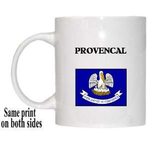  US State Flag   PROVENCAL, Louisiana (LA) Mug Everything 