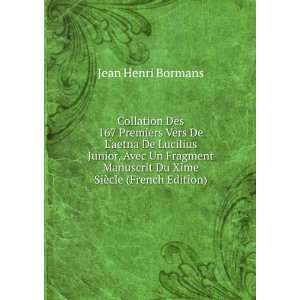   Du Xime SiÃ¨cle (French Edition) Jean Henri Bormans Books