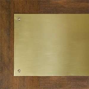  Solid Brass Kick Plate   8 x 34   Oil Rubbed Bronze 