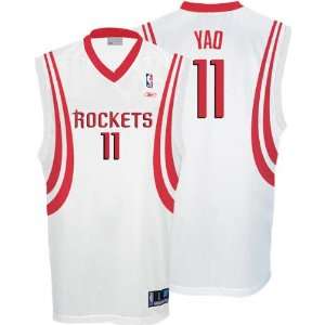  Yao Ming White Reebok NBA Replica Houston Rockets Youth 